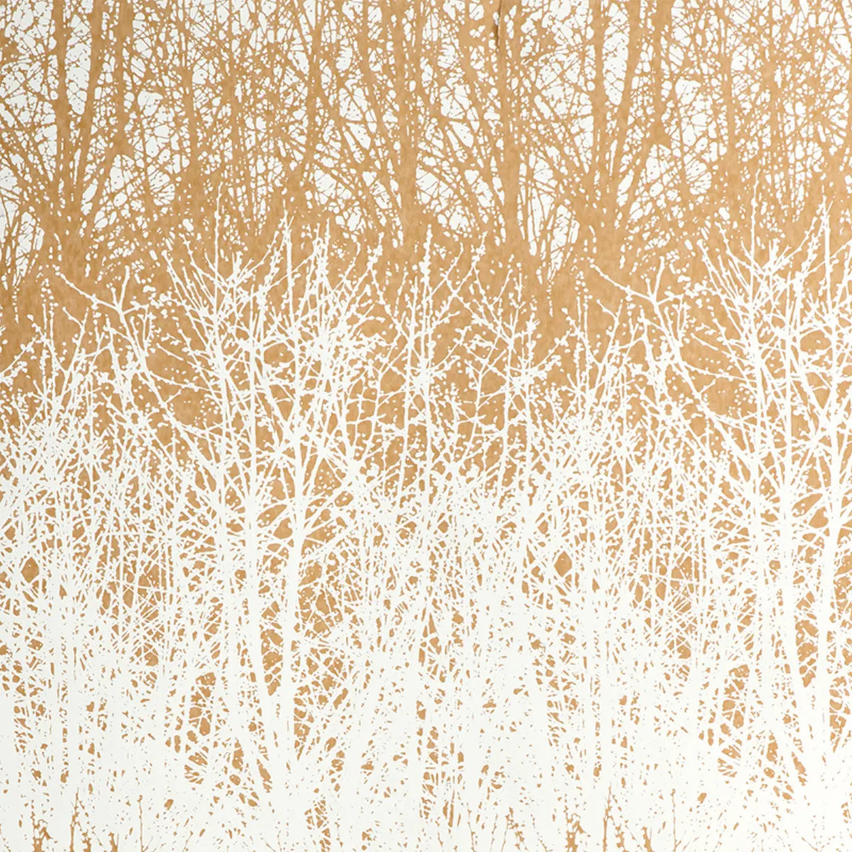 Birches Wallpaper - Tan