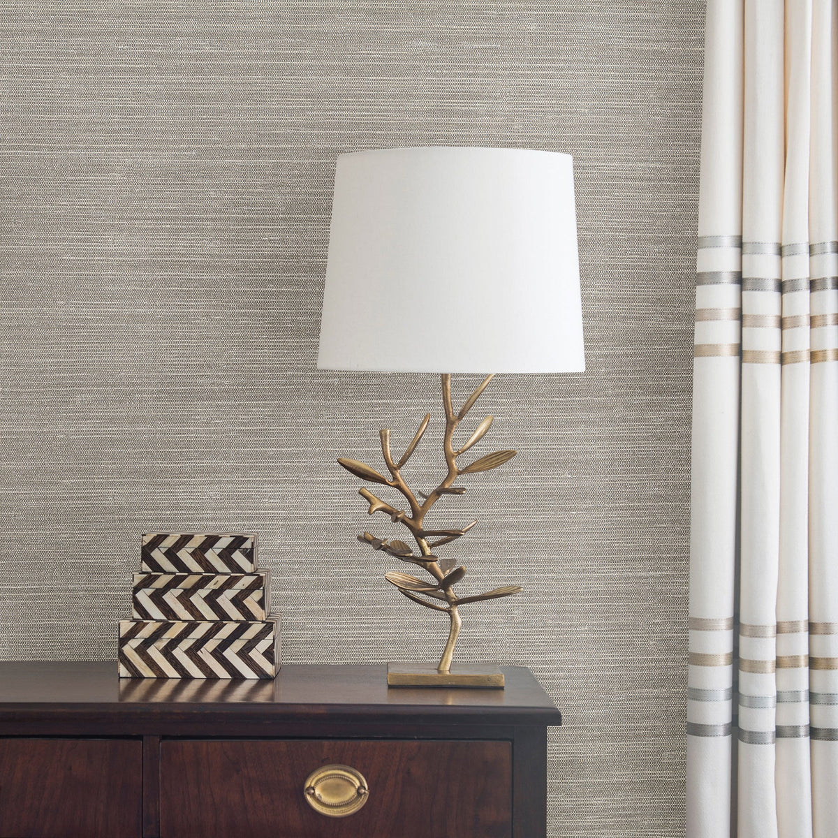 Kongur Grasscloth Wallpaper
