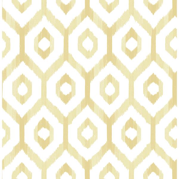 Lucia Yellow Diamond Wallpaper