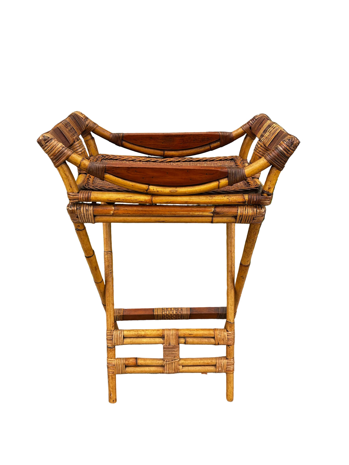 vintage bamboo butler's tray