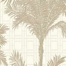 Load image into Gallery viewer, Copacabana Wallpaper - Warm Silver