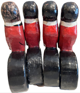 4 jazzy napkin holders
