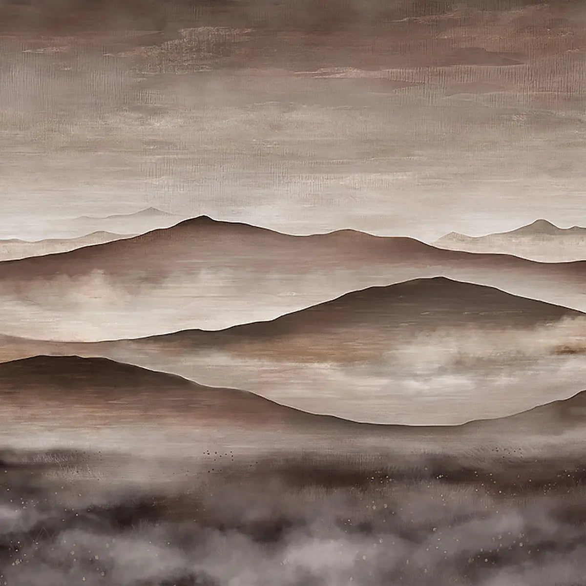 Twilight Landscape Mural Wallpaper