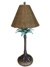 Load image into Gallery viewer, vintage style palm tree lamp