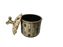 Load image into Gallery viewer, round mosaic box with lid