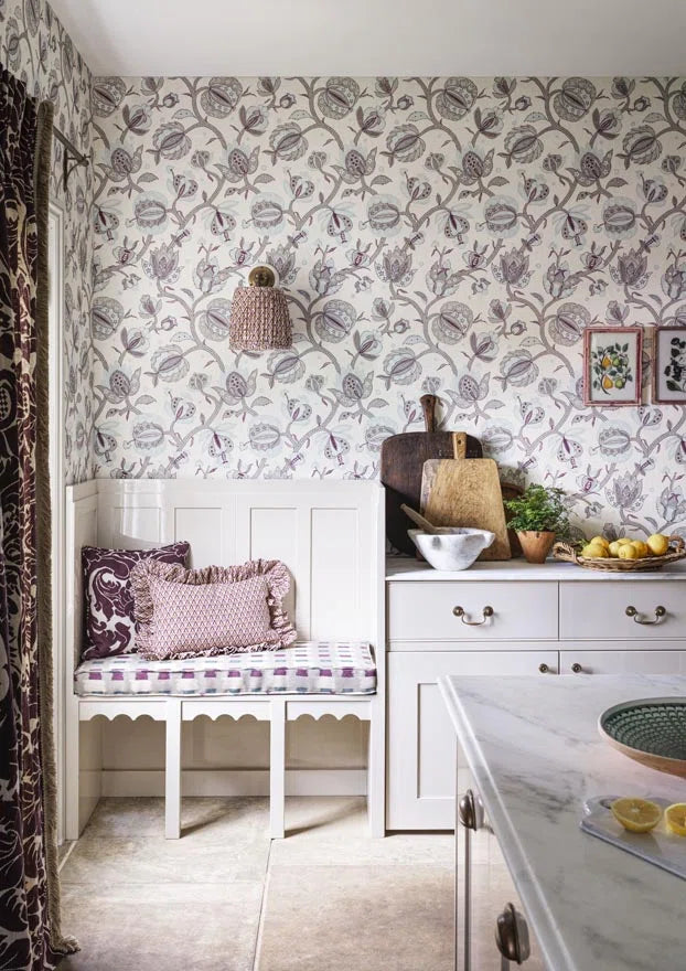 Segolene Wallpaper - Porcelain lifestyle image 4