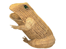 Load image into Gallery viewer, hand woven frog basket