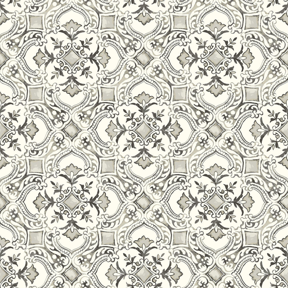 Marjoram Floral Tile