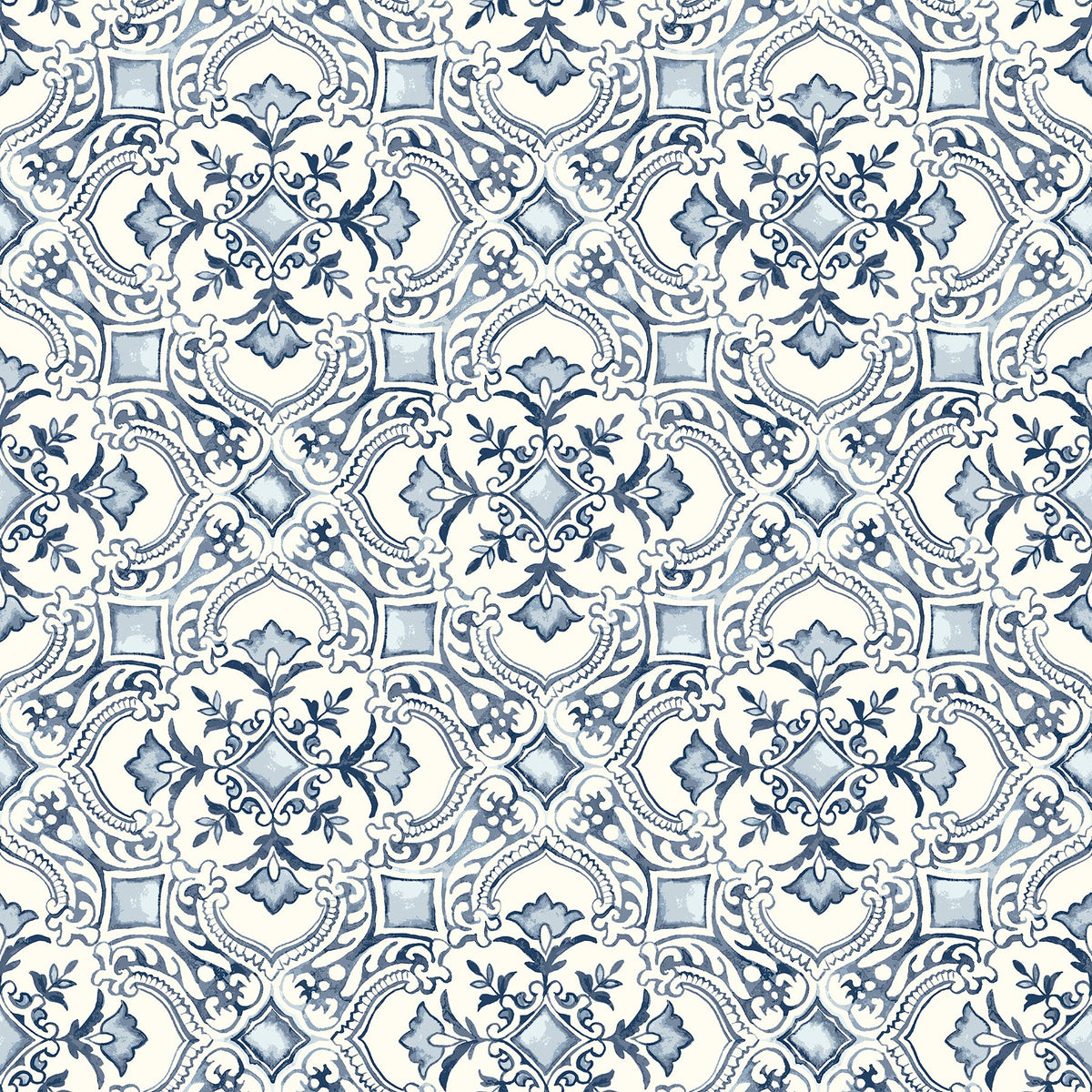 Marjoram Floral Tile
