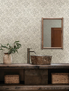 Marjoram Floral Tile