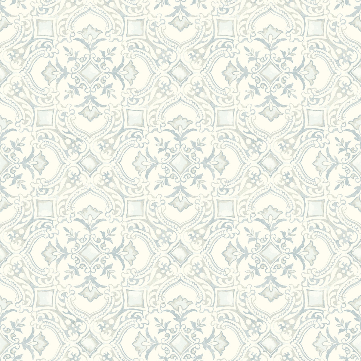 Marjoram Floral Tile