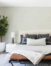Load image into Gallery viewer, Abram Wallpaper - Aqua room setting