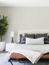 Load image into Gallery viewer, Abram Wallpaper - Grey room setting