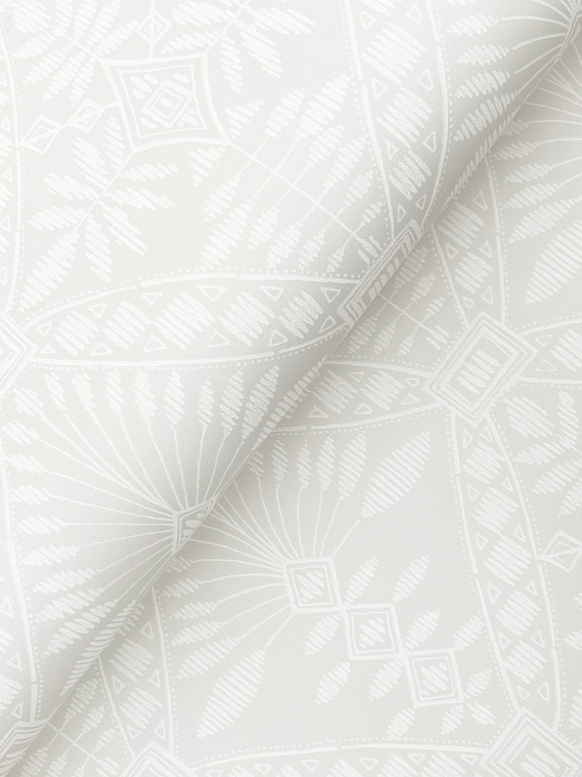 Emmarie Wallpaper - Grey wallpaper detail