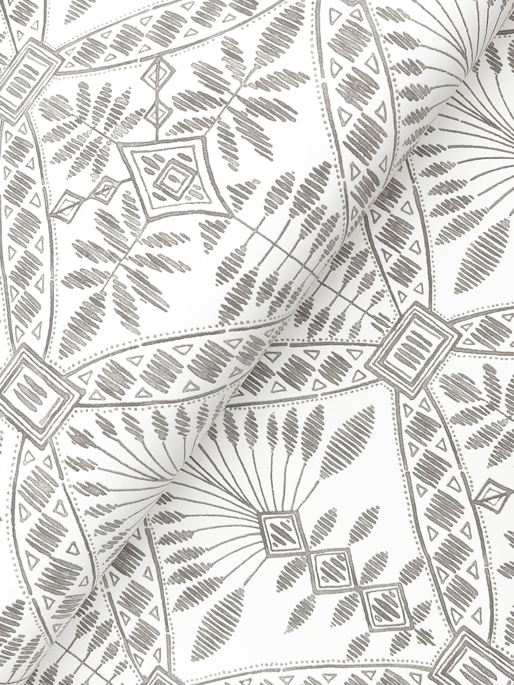 Emmarie Wallpaper - Black wallpaper detail