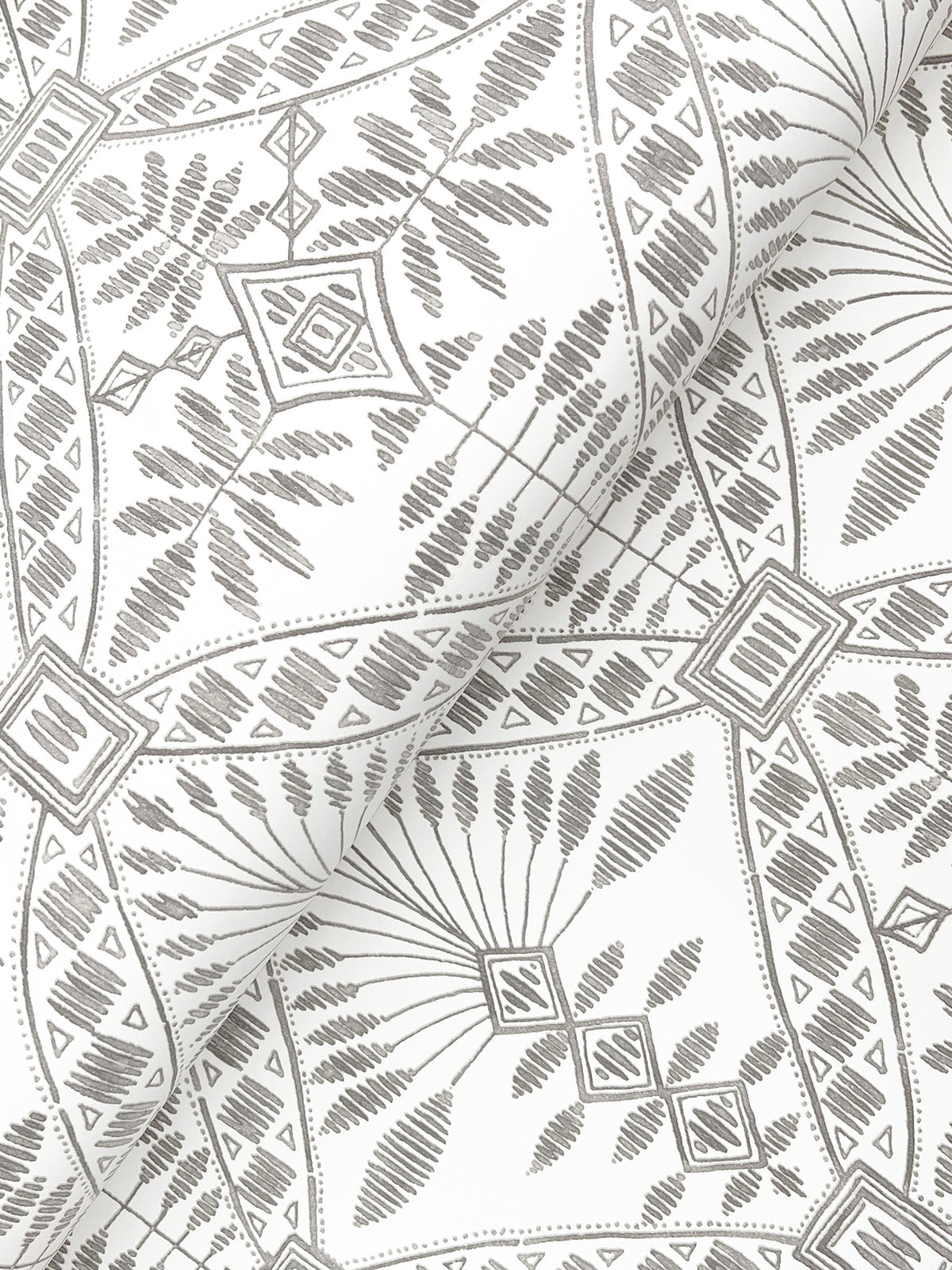 Emmarie Wallpaper - Black wallpaper detail