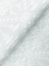 Load image into Gallery viewer, Emmarie Wallpaper - Light Blue wallpaper detail