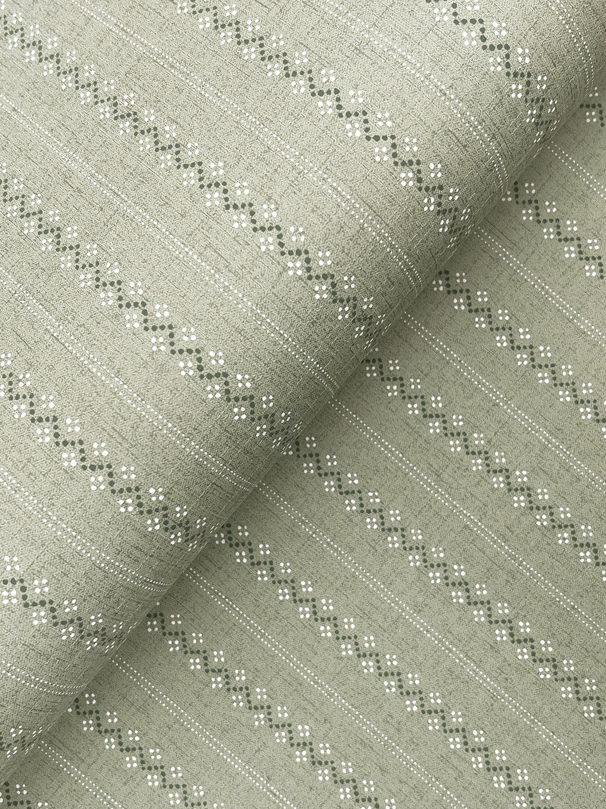 Curtis Wallpaper - Moss wallpaper detail