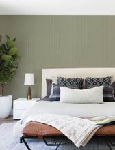 Load image into Gallery viewer, Curtis Wallpaper - Moss room setting