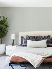 Load image into Gallery viewer, Curtis Wallpaper - Aqua room setting