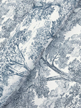 Load image into Gallery viewer, Spinney Wallpaper - Blue wallpaper detail