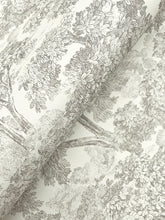 Load image into Gallery viewer, Spinney Wallpaper - Grey wallpaper detail