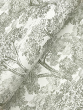 Load image into Gallery viewer, Spinney Wallpaper - Green wallpaper detail