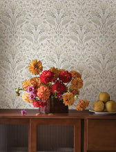 Load image into Gallery viewer, Edith Wallpaper - Neutral room setting