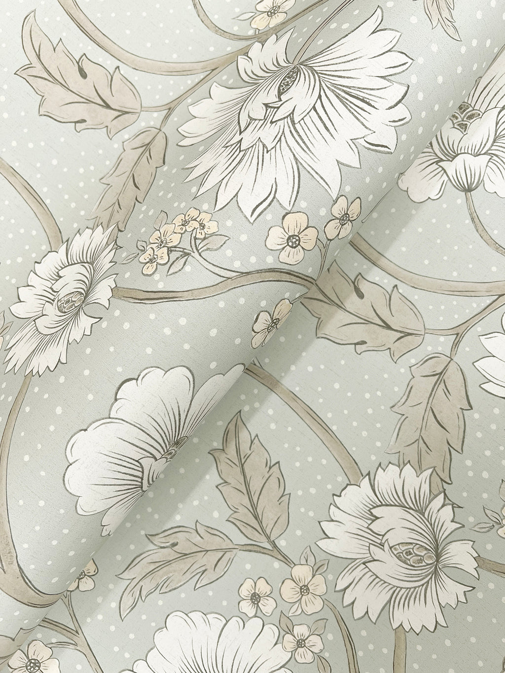 Hazel Wallpaper - Aqua wallpaper detail