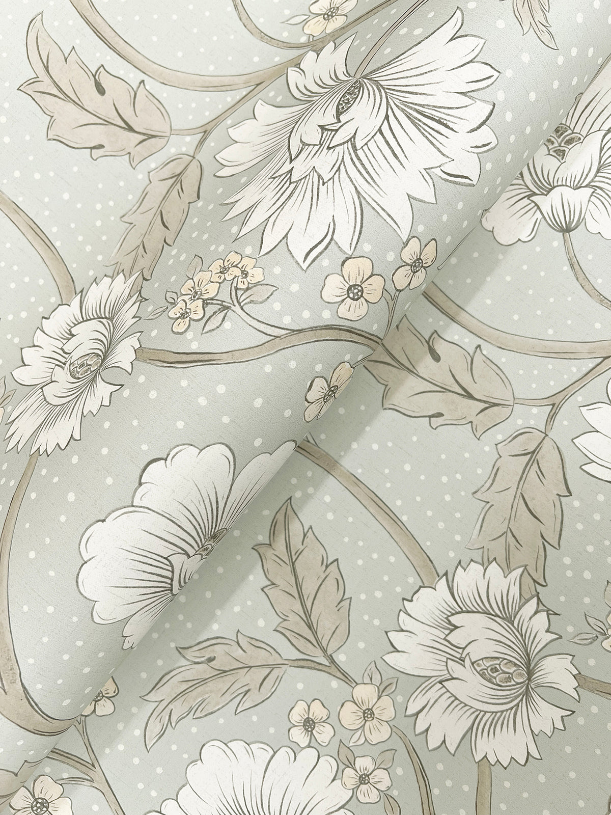 Hazel Wallpaper - Aqua wallpaper detail