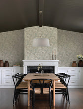 Load image into Gallery viewer, Hazel Wallpaper - Taupe room setting