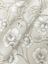 Load image into Gallery viewer, Hazel Wallpaper - Grey wallpaper detail