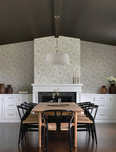 Load image into Gallery viewer, Hazel Wallpaper - Grey room setting