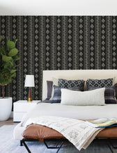 Load image into Gallery viewer, Lenea Wallpaper - Black room setting