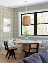 Load image into Gallery viewer, Perry Wallpaper - Taupe room setting