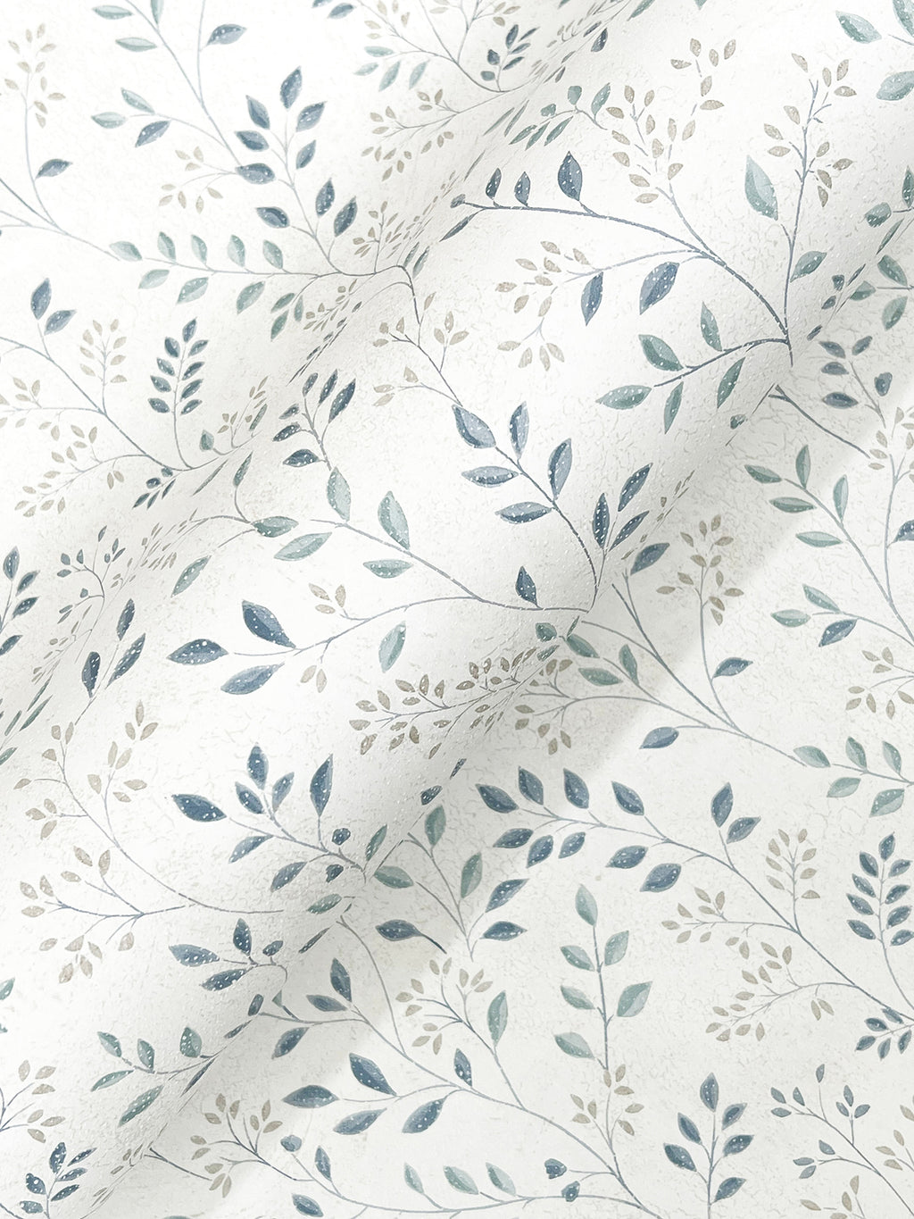 Galena Wallpaper - Blue wallpaper detail