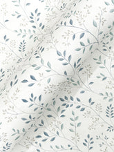 Load image into Gallery viewer, Galena Wallpaper - Blue wallpaper detail
