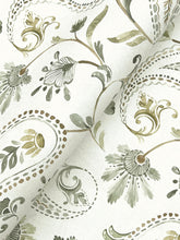 Load image into Gallery viewer, Darlene Wallpaper - Green wallpaper detail