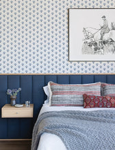 Load image into Gallery viewer, Hilda Wallpaper - Blue room setting