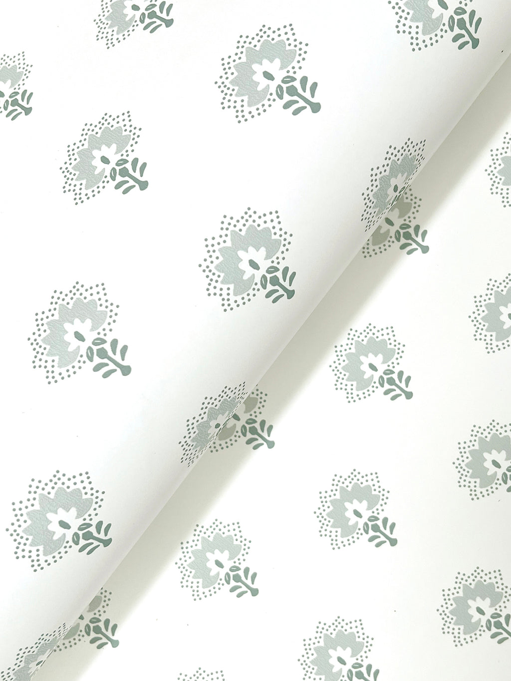 Hilda Wallpaper - Aqua wallpaper detail