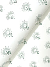 Load image into Gallery viewer, Hilda Wallpaper - Aqua wallpaper detail