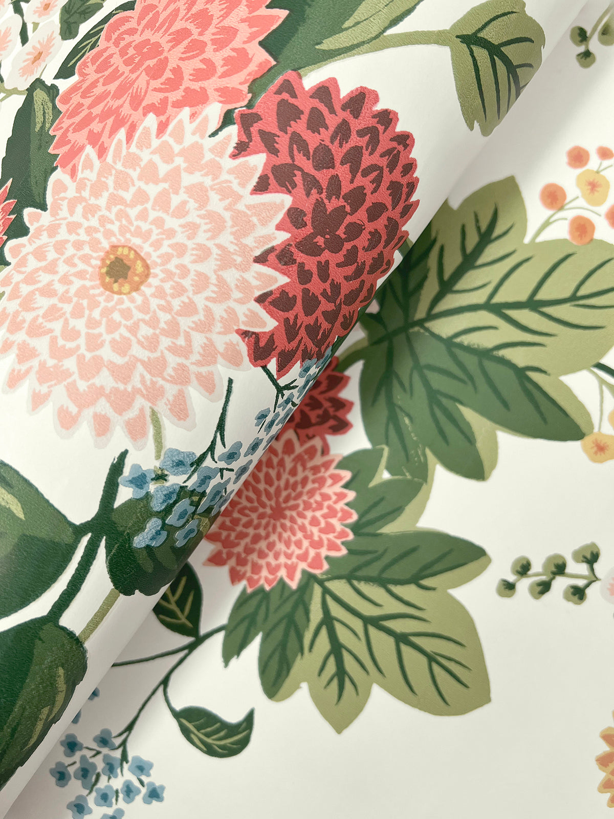 Dahlia Cream Wallpaper detail – 4212-84361