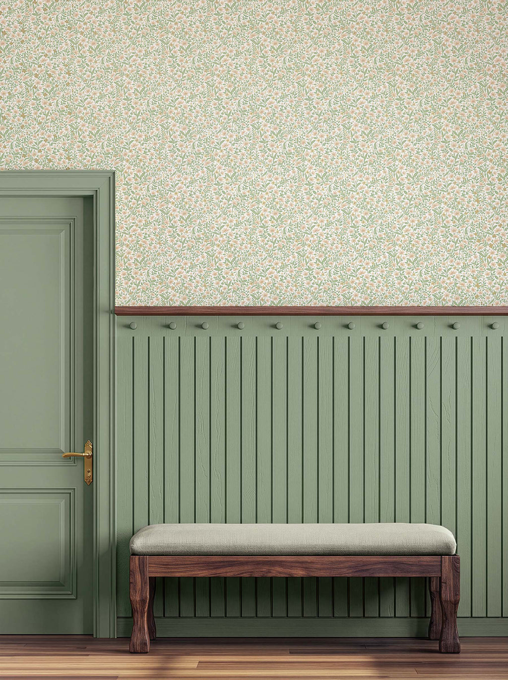 Sylvie Blush Wallpaper lifestyle – 4212-84368