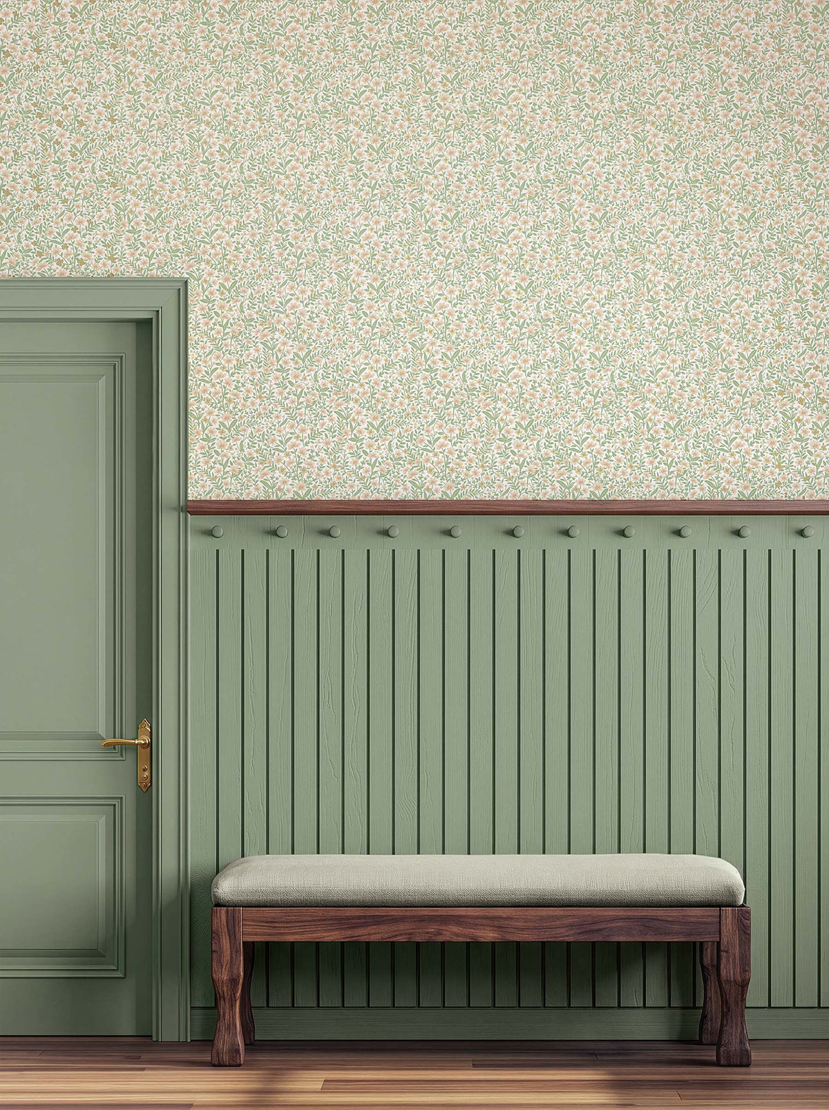 Sylvie Blush Wallpaper lifestyle – 4212-84368