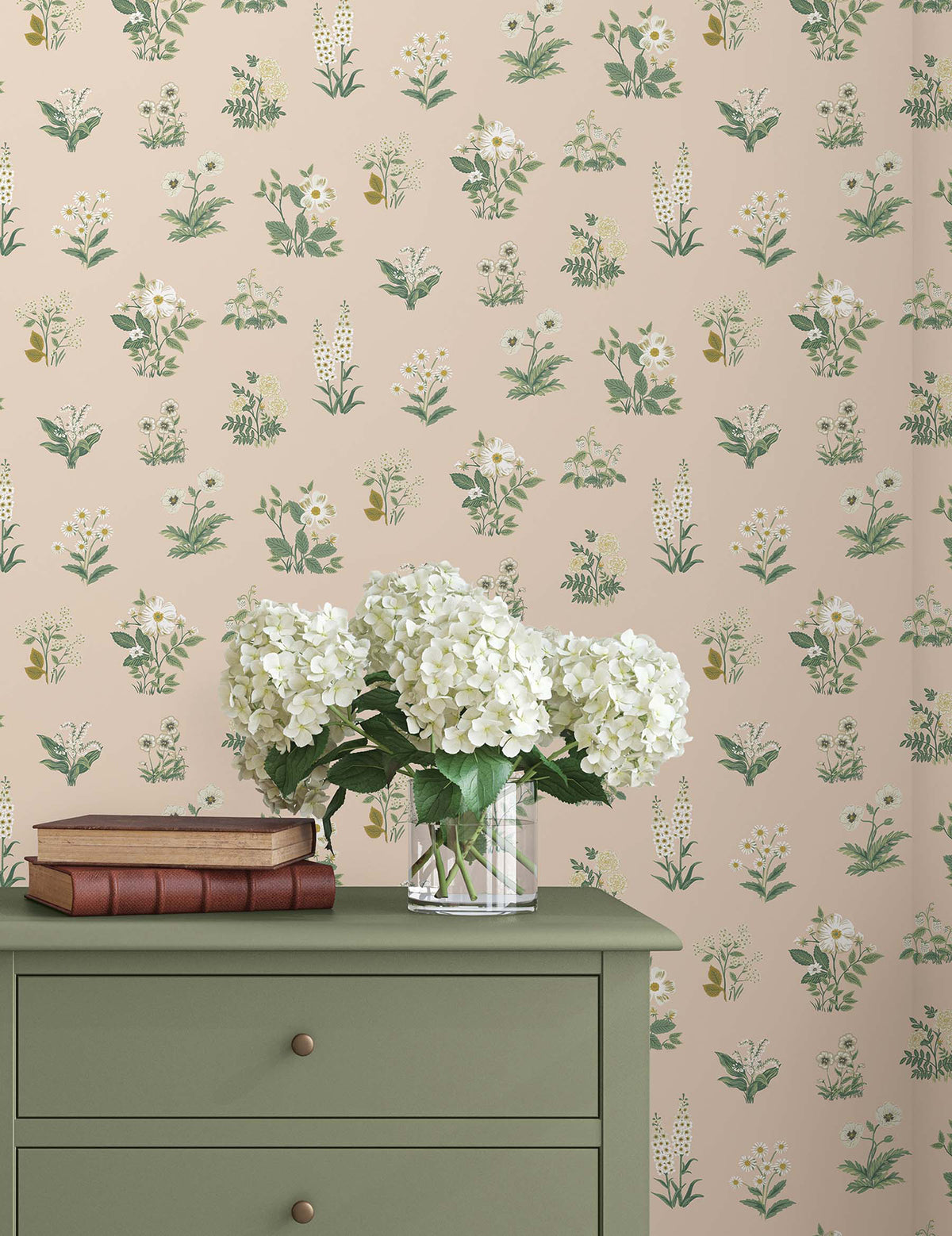 Botanical Blush Wallpaper lifestyle – 4212-84372