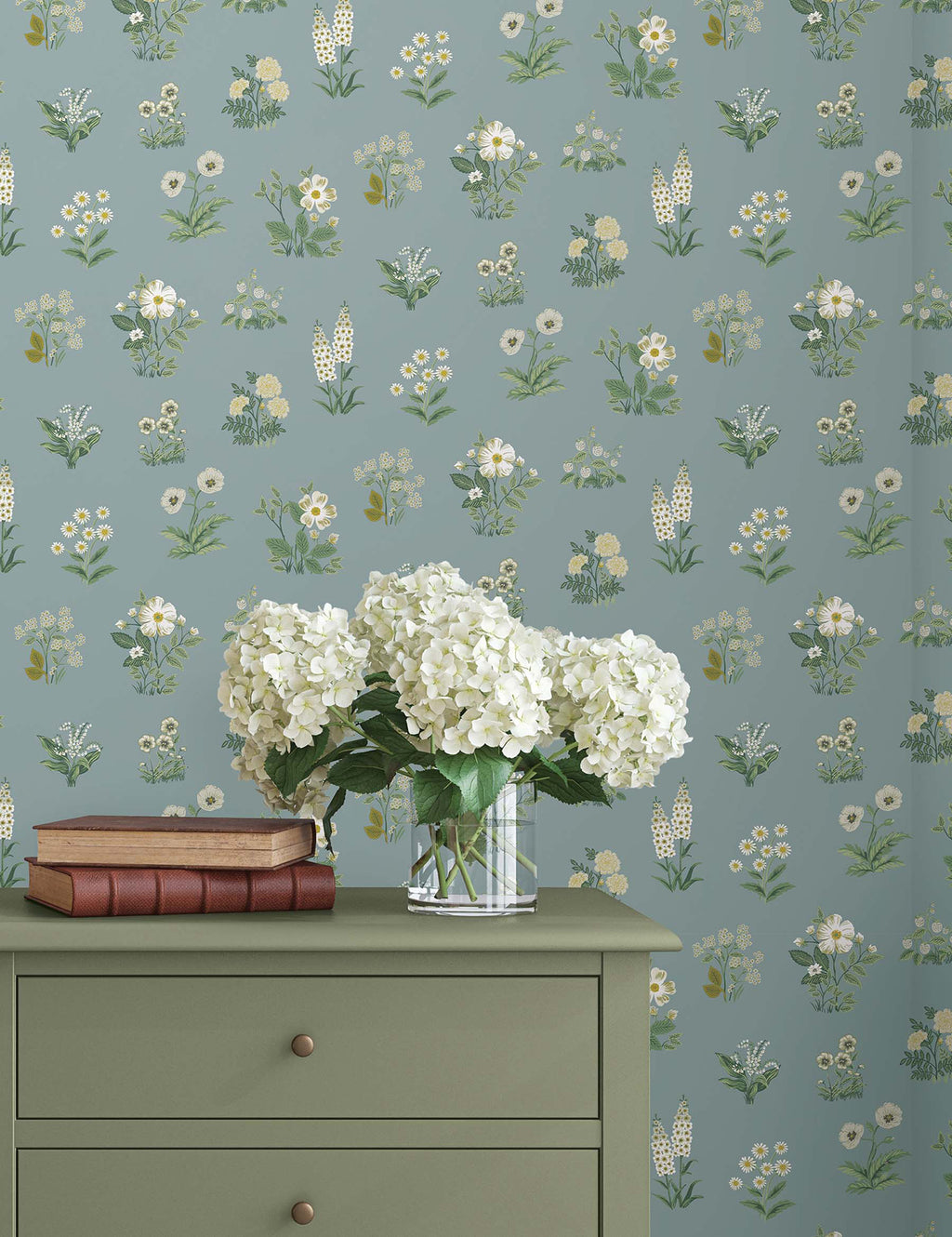Botanical Slate Wallpaper lifestyle – 4212-84373