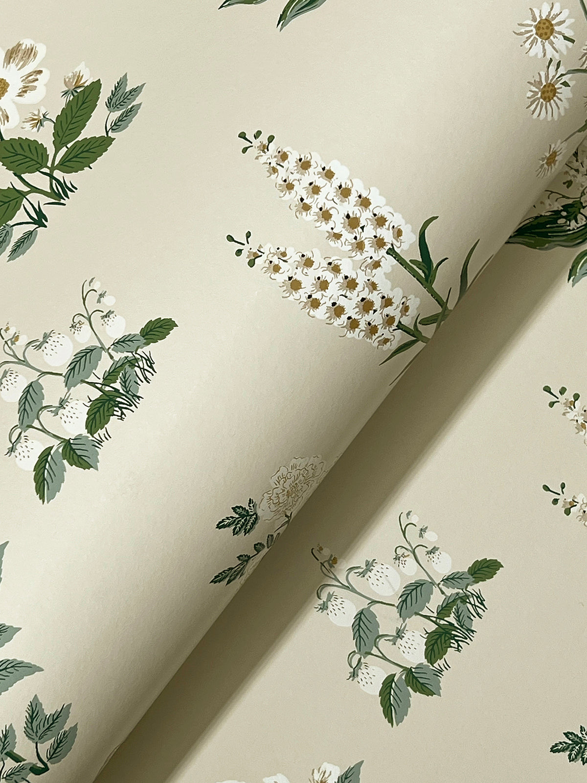 Botanical Cream Wallpaper detail – 4212-84374