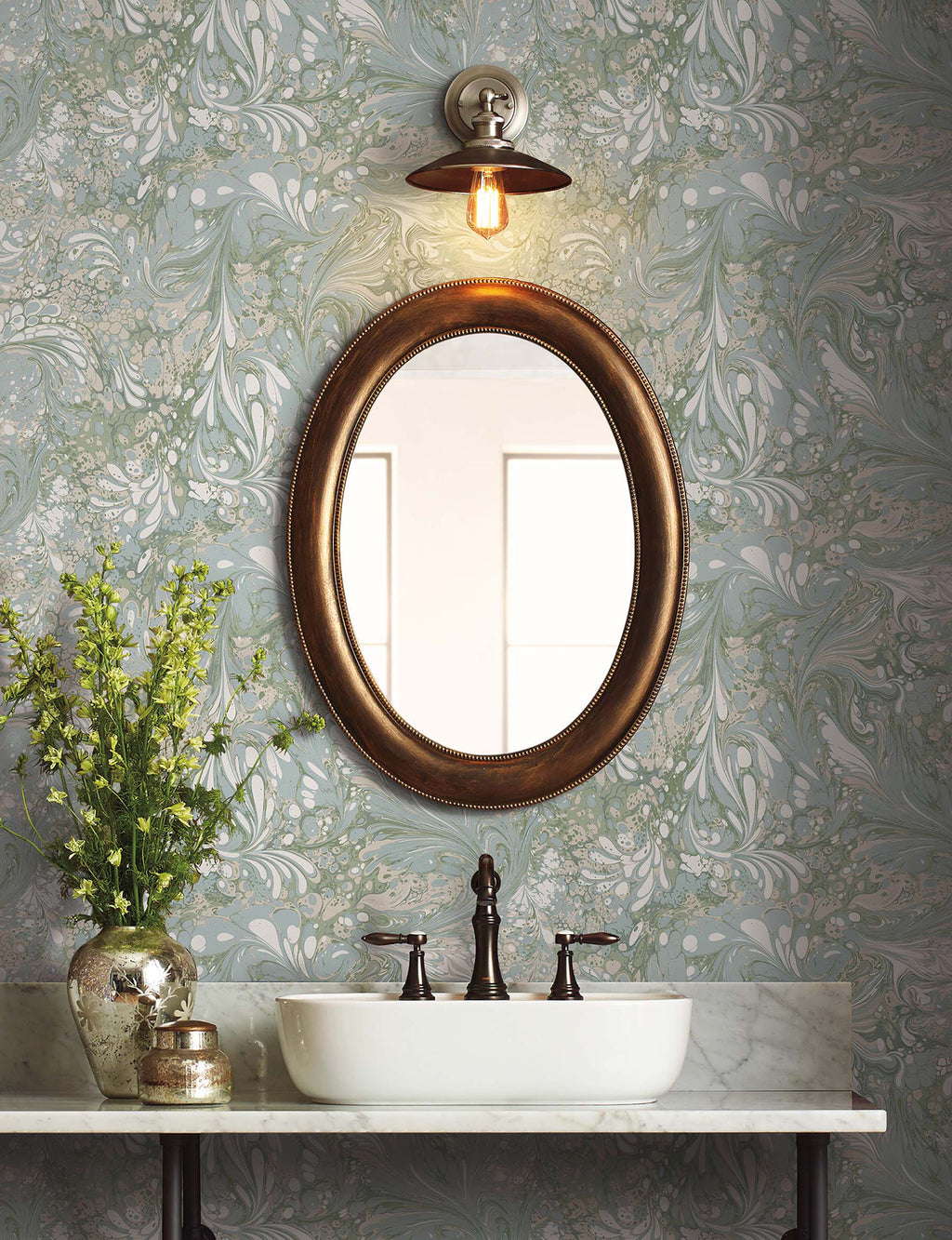 Florence Blue Wallpaper lifestyle – 4212-84377