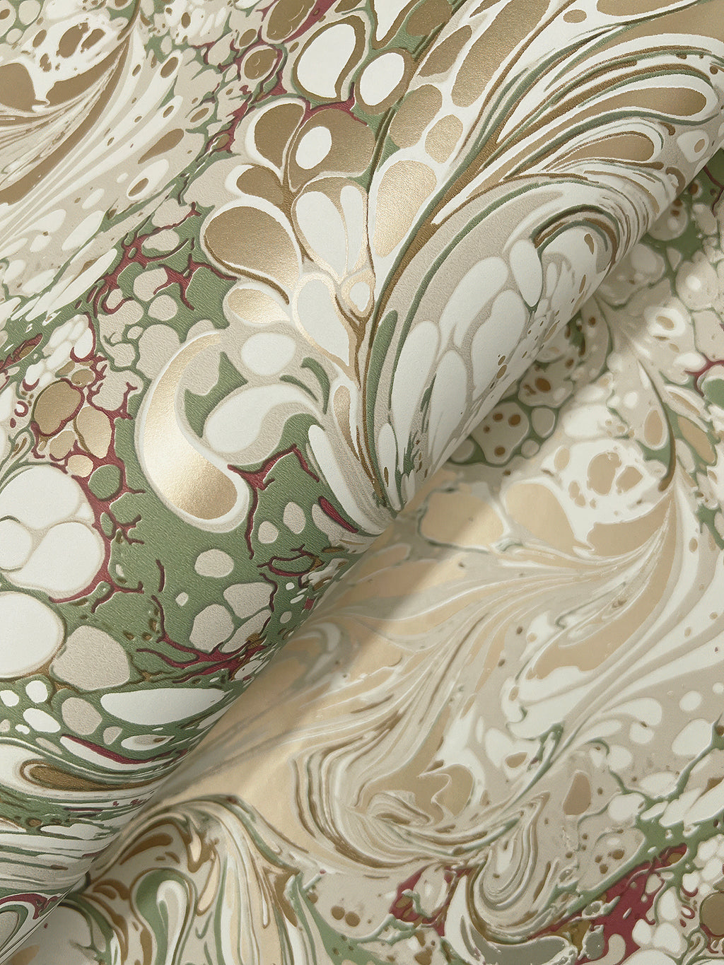 Florence Gold Wallpaper detail – 4212-84379