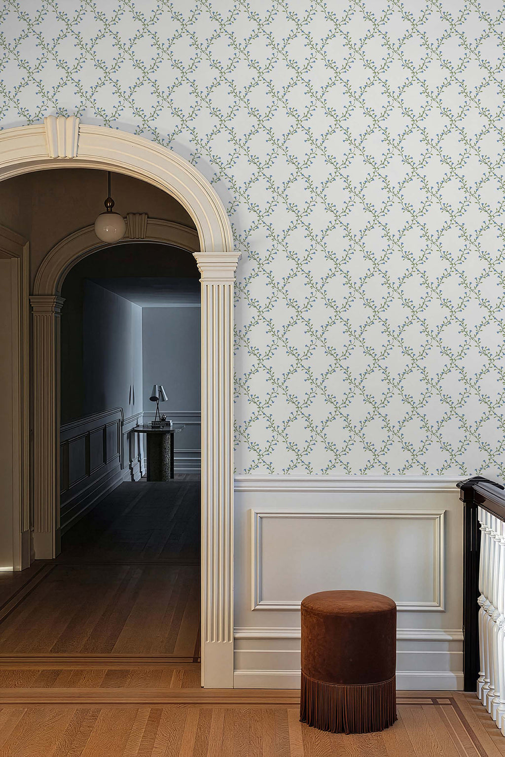 Bellflower White Wallpaper lifestyle – 4212-84389